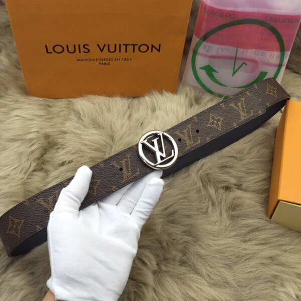 ルイヴィトンスーパーコピー サンチュール・LV サークル リバーシブルM9935U
